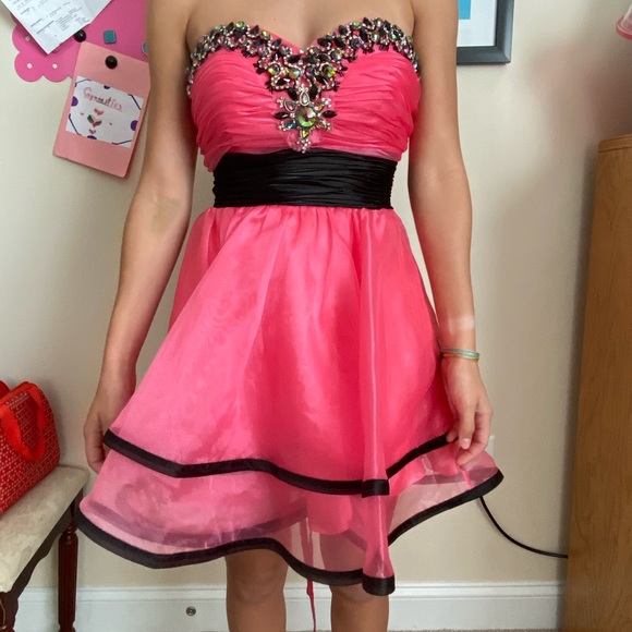 pink homecoming dress - Picture 1 of 3